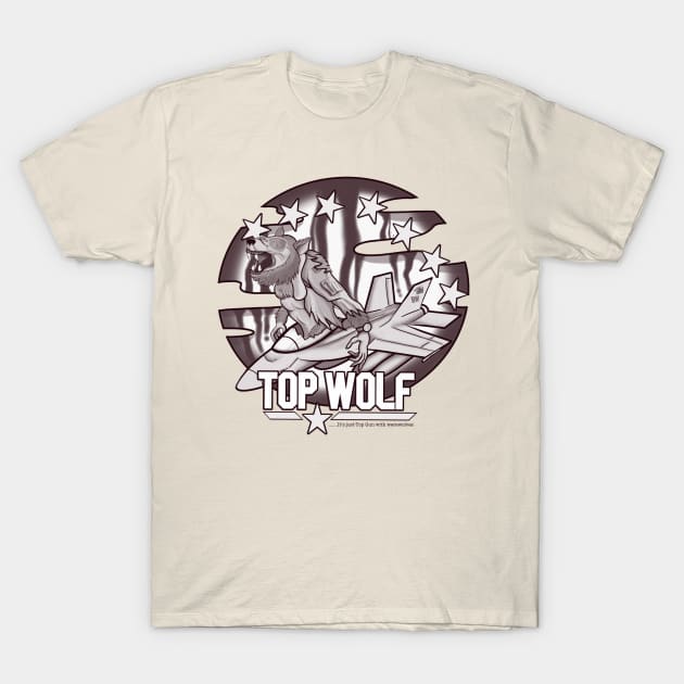 Top Wolf -  Classic 2 T-Shirt by Binge-Watchers Podcast